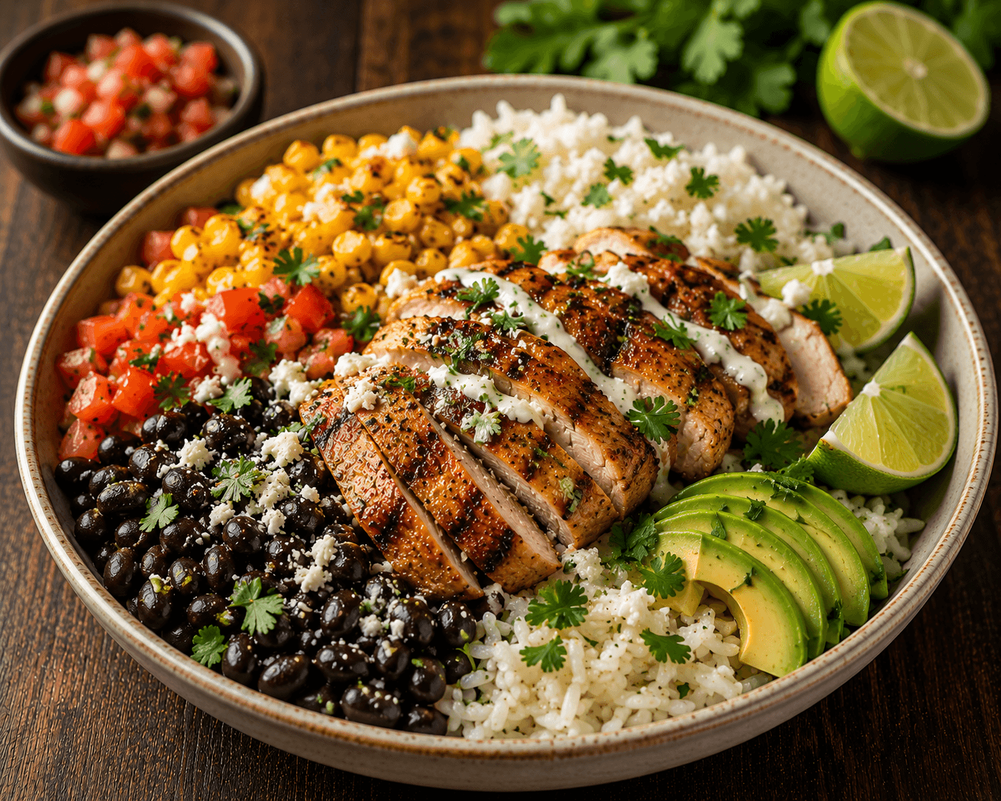 Vibrant Mexican-Inspired Rice Bowl